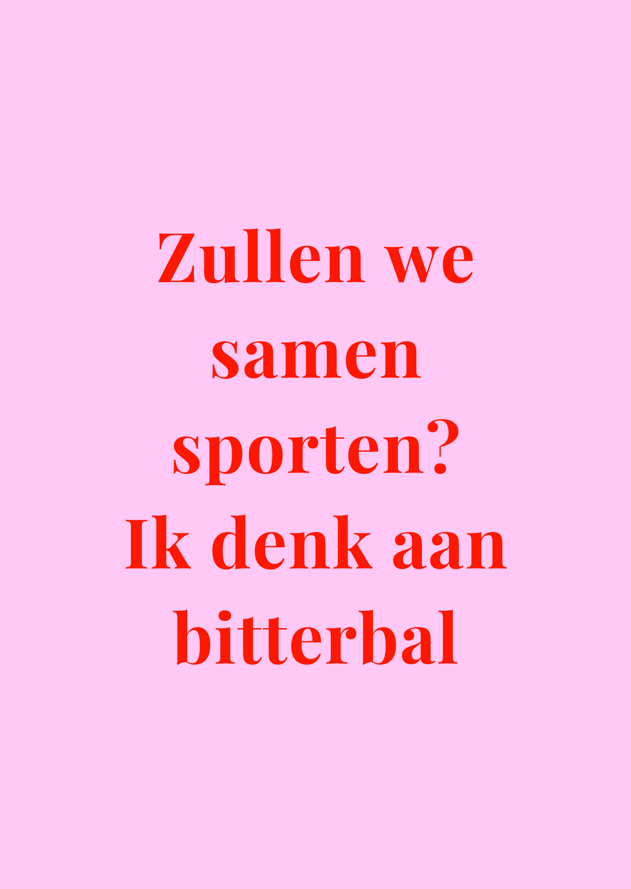 Kaart Bitterbal