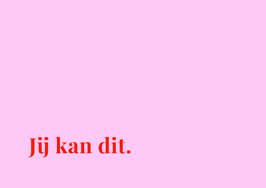 Kaart Jij kan dit